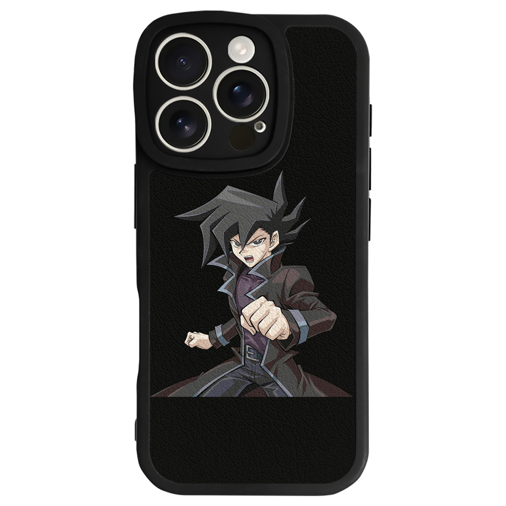 遊☆戯☆王 Yu-Gi-Oh! 【iPhone 16シリーズ対応】シリコンスマホケース（レザー調） 材質：シリコン